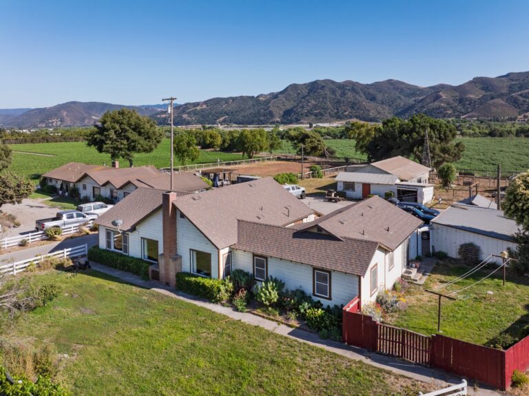 Ranch homes on the property