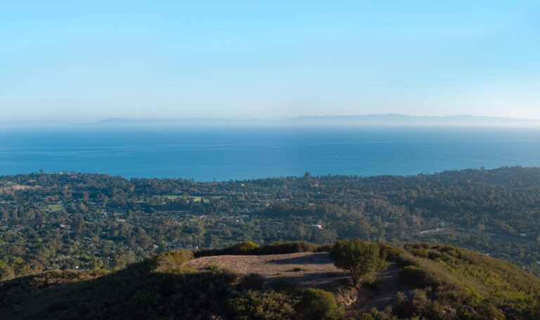Wide ocean view from the homesite